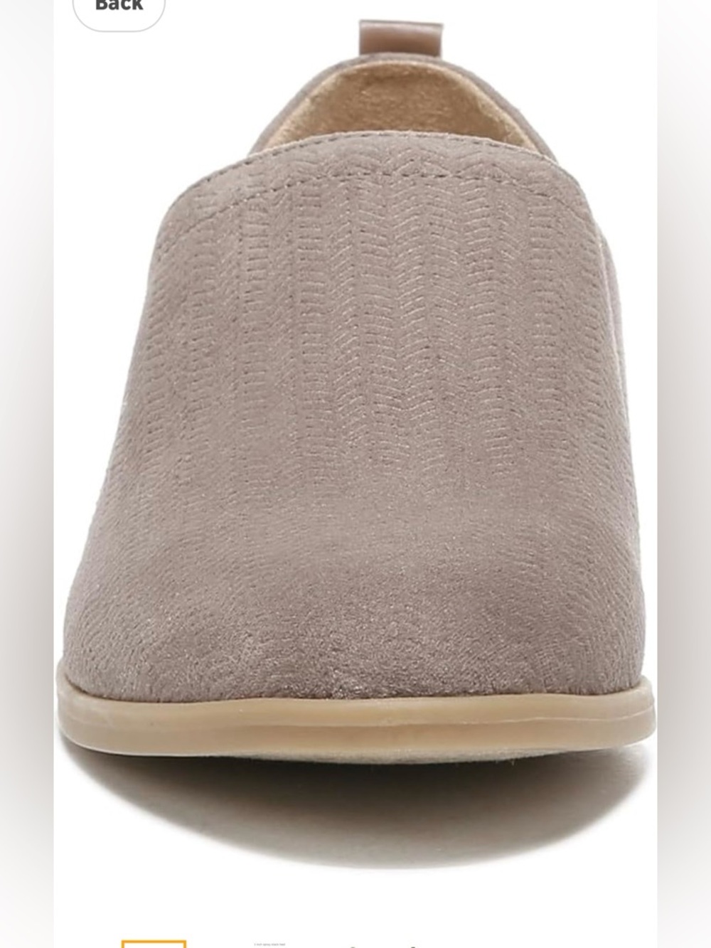 Taupe Suede Slip-On Loafers - Picture 8 of 12